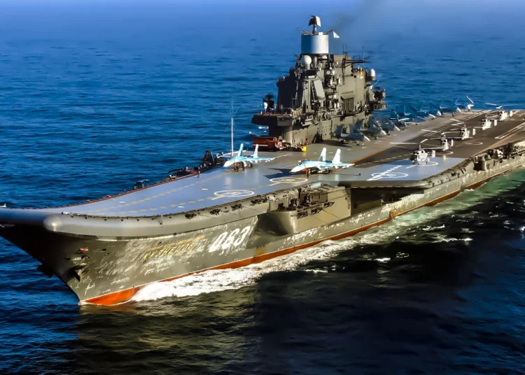 Almirante Kuznetsov: el último portaaviones ruso está al borde del colapso
