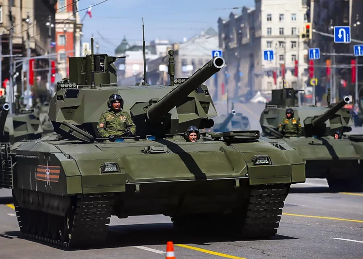 El “poderoso” tanque ruso T-14 Armata podría estar en Ucrania