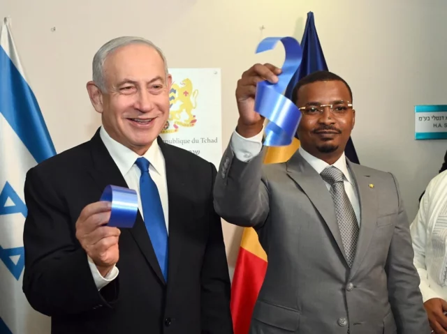 Netanyahu se une al presidente de Chad para inaugurar una nueva embajada en Israel