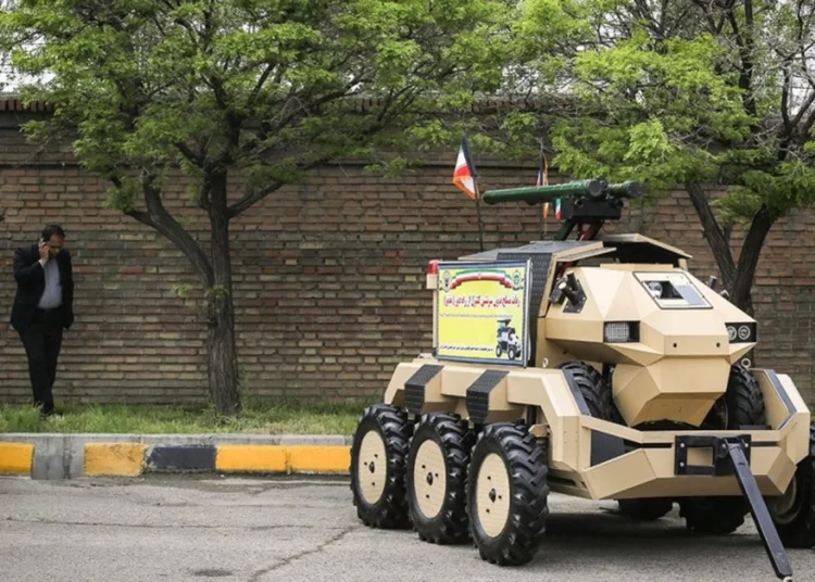 Irán revela pequeños “tanques robot” dotados de Inteligencia Artificial