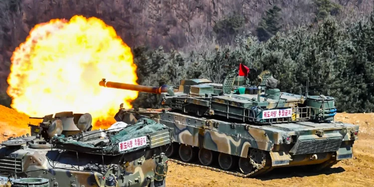 K2 Black Panther: El tanque construido para luchar contra Corea del Norte