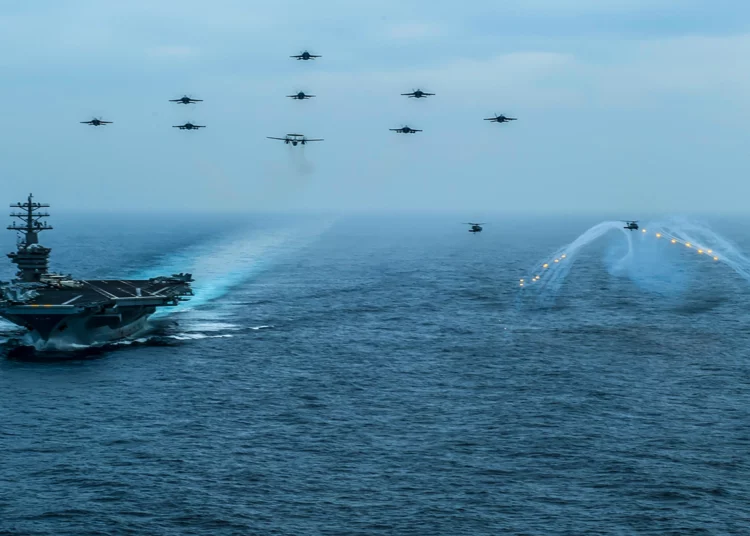 La Marina de EE.UU. tiene un portaaviones en el Mar de China Meridional