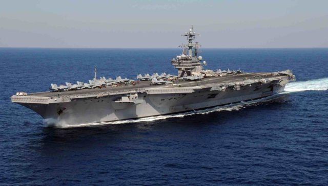 EE.UU. despliega el portaaviones USS George HW Bush cerca de Turquía