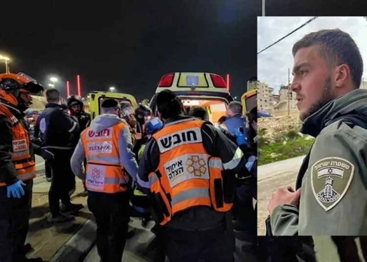 Terrorista palestino mata a un agente de la Policía de Fronteras en Jerusalén