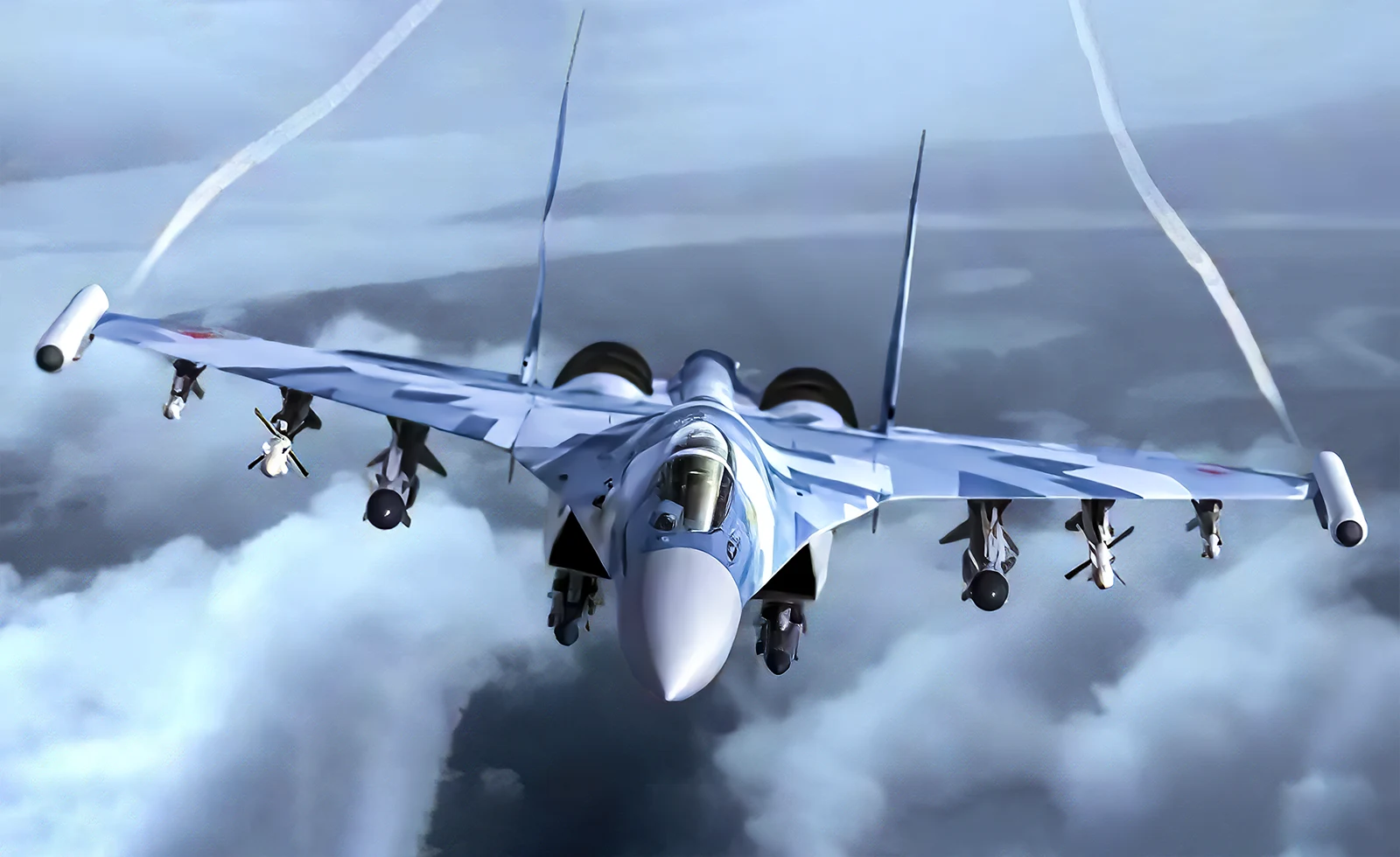 Rusia espera su primer Su-35SM con revestimiento radioabsorbente