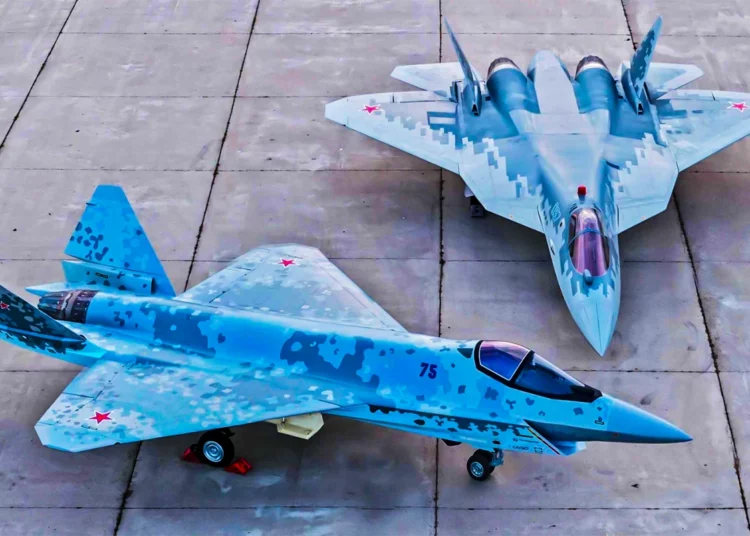 Cazas Su-57 rusos obtendrán un sistema de sensores y procesamiento de datos con IA