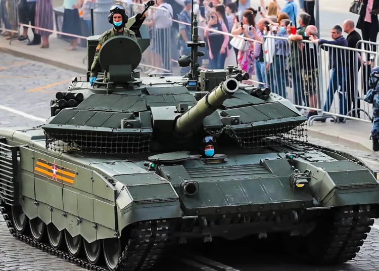 Ucrania capturó el tanque ruso T-90M: Video