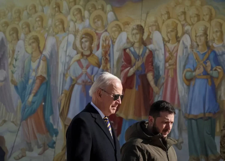 Joe Biden visita Ucrania días antes del aniversario de la invasión rusa