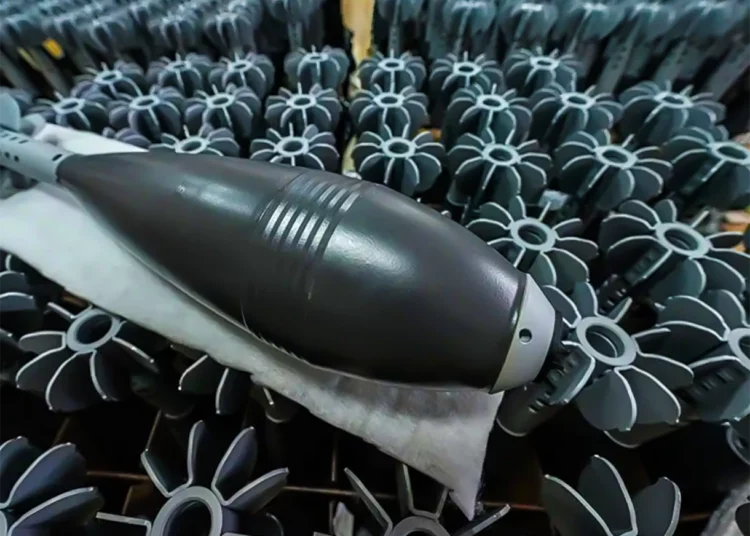 Ucrania comienza la coproducción de una bomba de mortero de 120 mm con un país miembro de la OTAN.