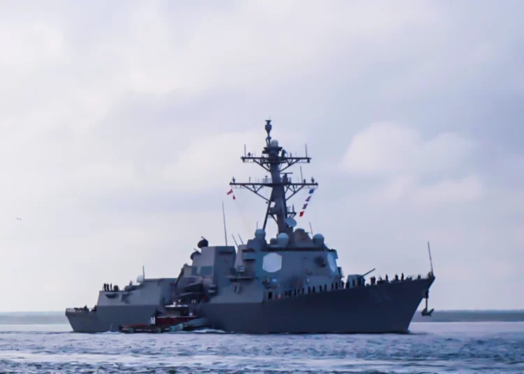 EE.UU. opera un buque de guerra en el Mar Negro por primera vez desde la invasión rusa de Ucrania