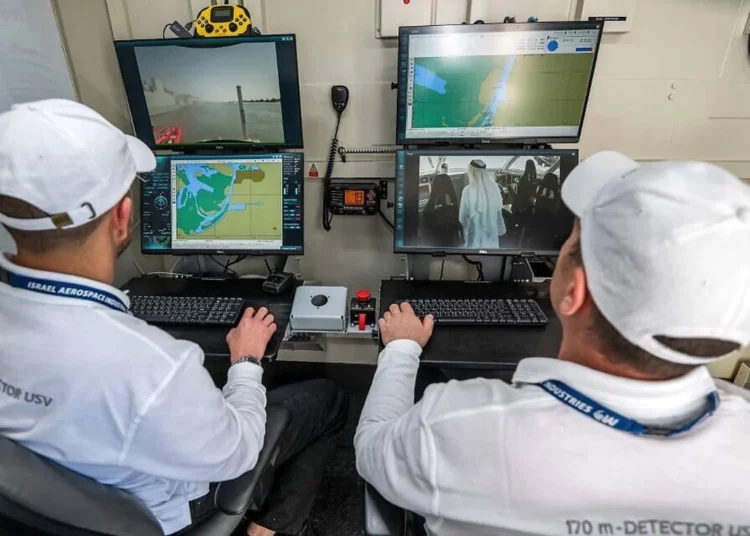 Israel y los EAU presentan un buque marítimo no tripulado