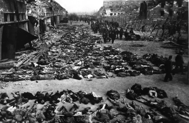 El BDS comparte una foto de un campo de concentración y afirma que es una “masacre de palestinos”