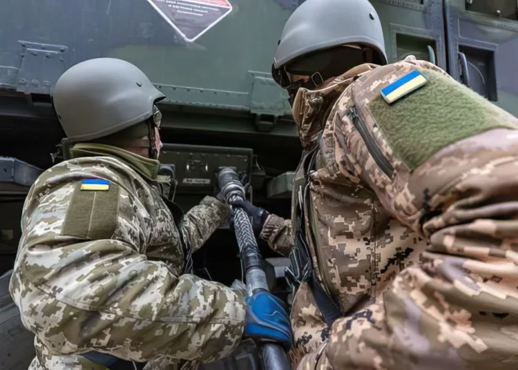 Militares ucranianos entrenan en el uso del sistema Patriot en Alemania