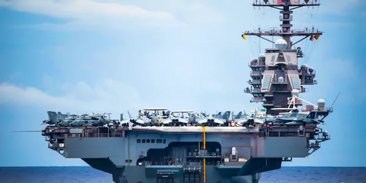El mayor portaaviones de la historia de la Armada de EE.UU. está listo para la acción