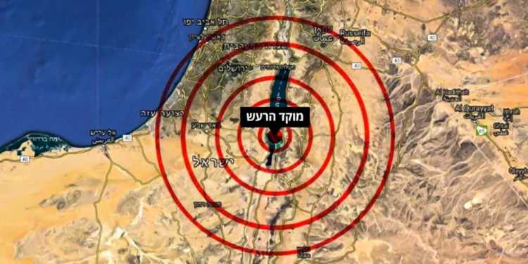 Israel sufre dos sismos en cinco horas que se sintieron en Líbano y Siria