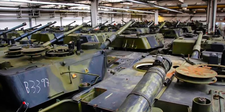 Coalición europea entregará a Ucrania tanques Leopard 1 reacondicionados