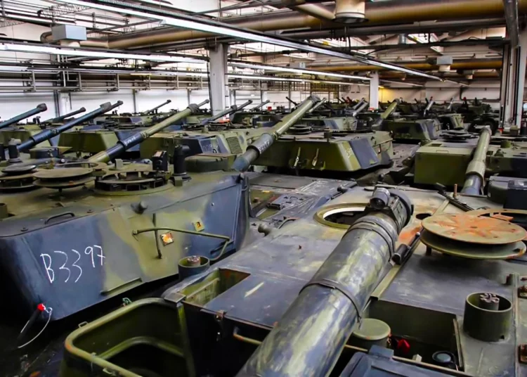 Coalición europea entregará a Ucrania tanques Leopard 1 reacondicionados