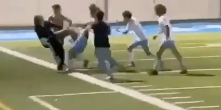 Partido de fútbol entre colegio judío y otro católico acaba en trifulca