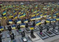 Un año de guerra: Casi 300.000 muertos en Ucrania y Rusia