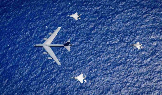EE. UU. Australia, Japón y Francia llevan a cabo un ejercicio militar aéreo conjunto