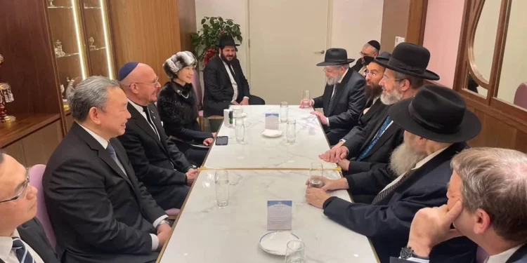 El Gran Rabino israelí visita Taiwán marcando un hito para la comunidad judía