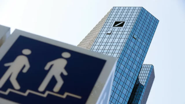 Modesto repunte en la banca europea liderado por Deutsche Bank