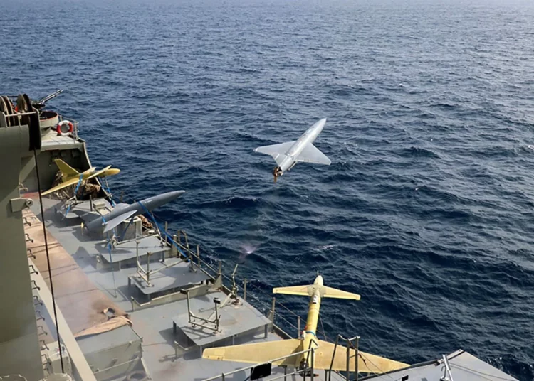Irán intentó atacar con drones dos buques en el Mar Arábigo el mes pasado