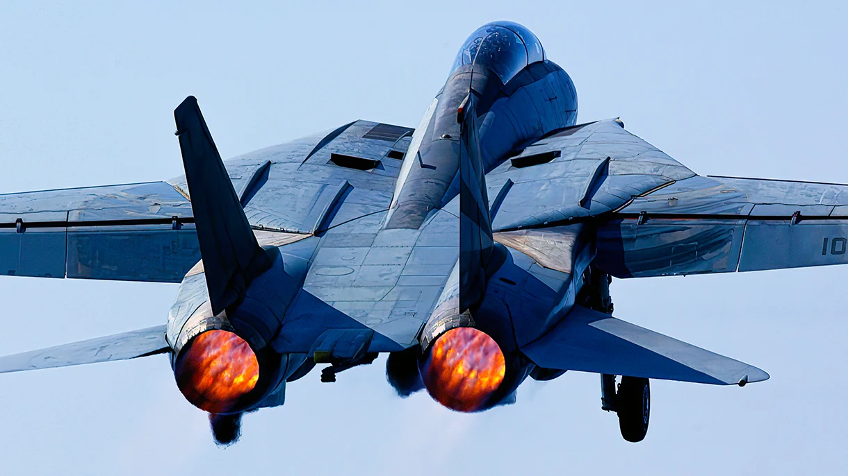 El F-14 Tomcat fue la estrella de “Top Gun”: ahora vuela para Irán