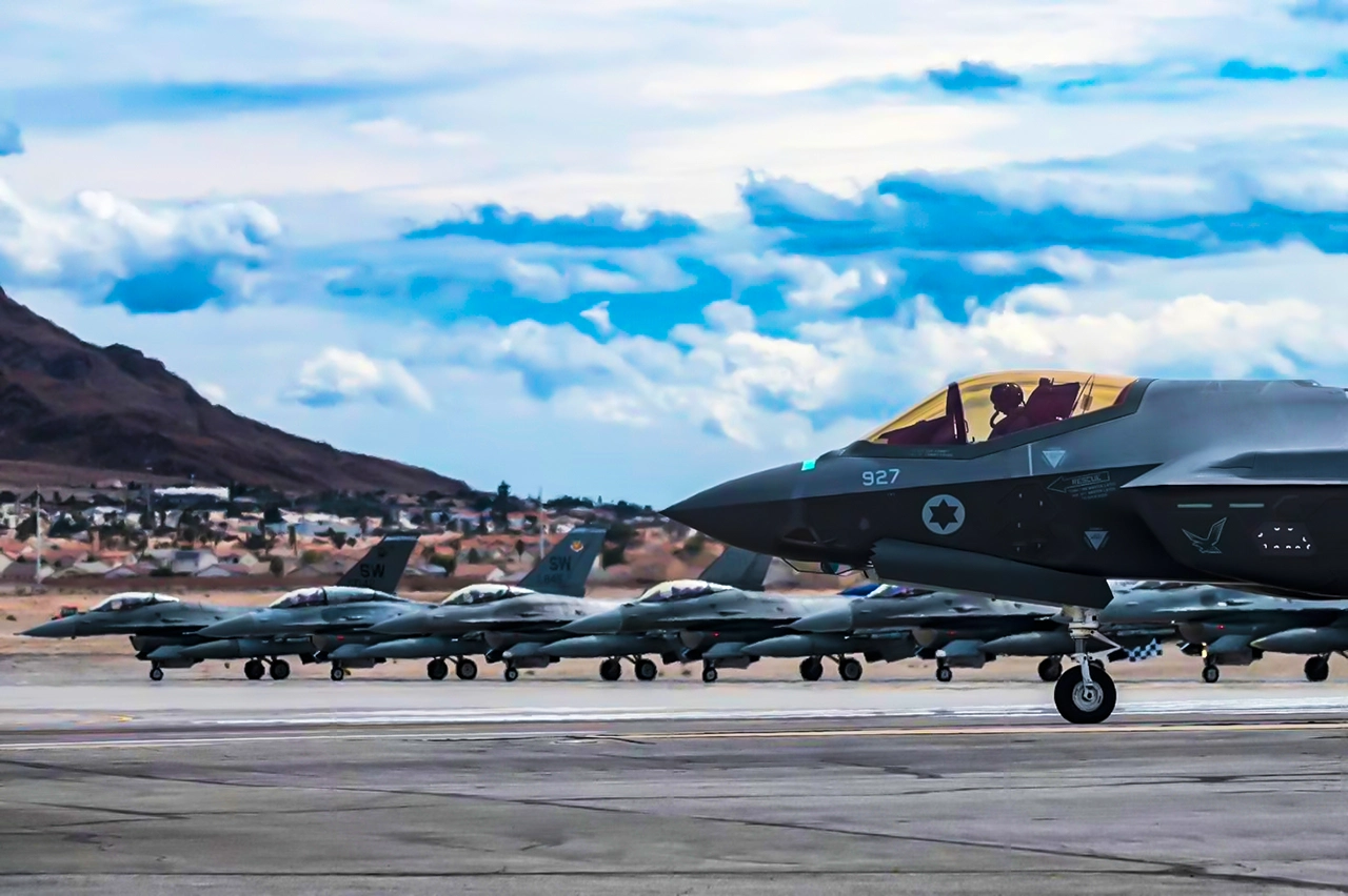 Los aviones F-35 israelíes participan por primera vez en el ejercicio Red Flag