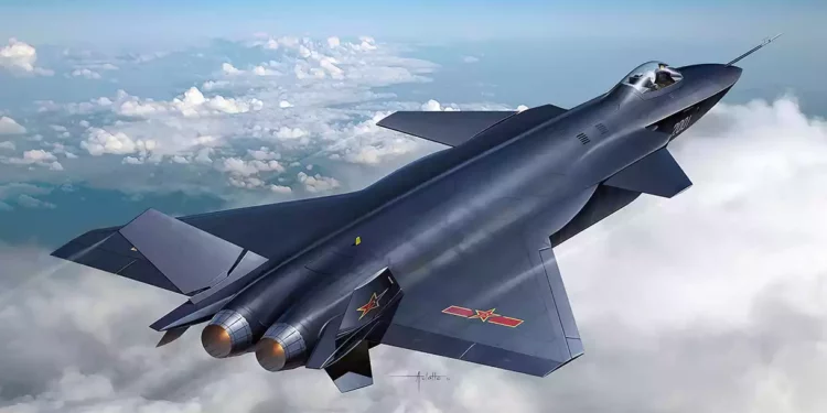 El J-20 robó la boquilla de control del vector de empuje 2D del F-22