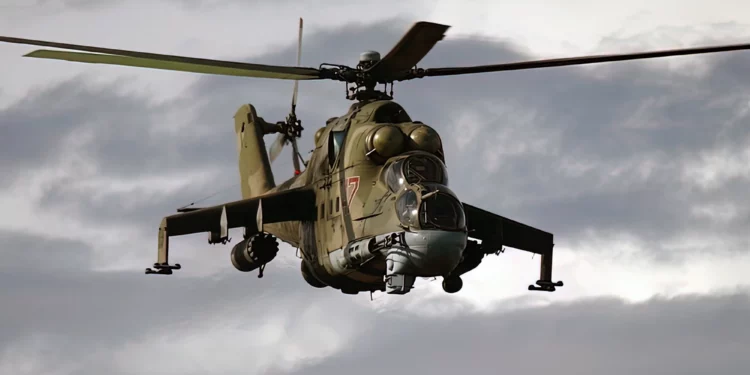 Helicópteros soviéticos desatan el infierno en el frente ucraniano