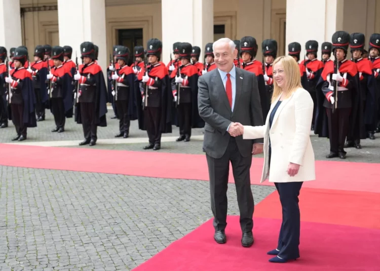 La visita de un estadista israelí a Italia: Netanyahu