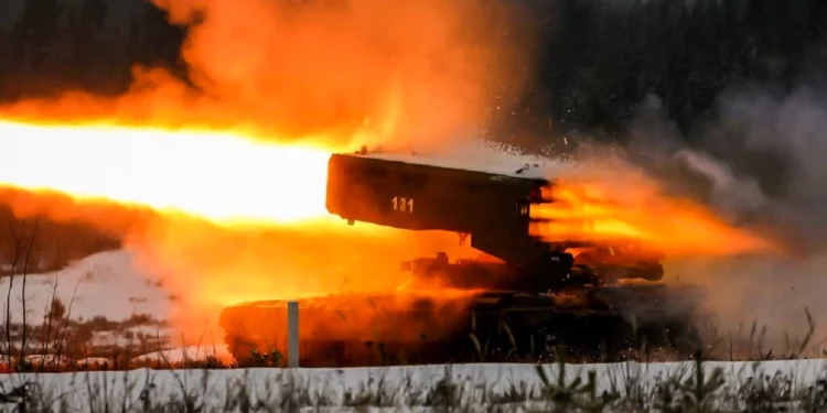 Rusia lanzó un ataque masivo con misiles contra Ucrania