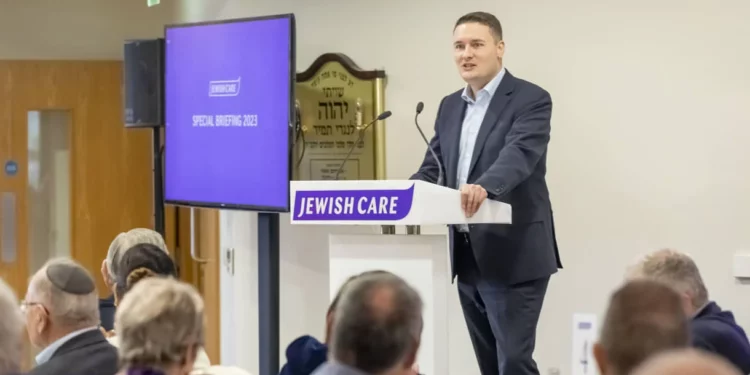El Secretario de Sanidad se dirige a los patronos de Jewish Care