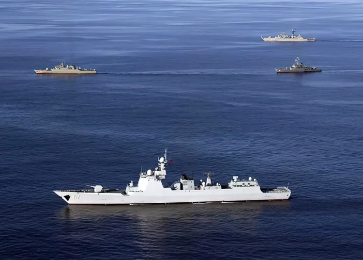 Ejercicios navales conjuntos China, Irán y Rusia en Golfo de Omán