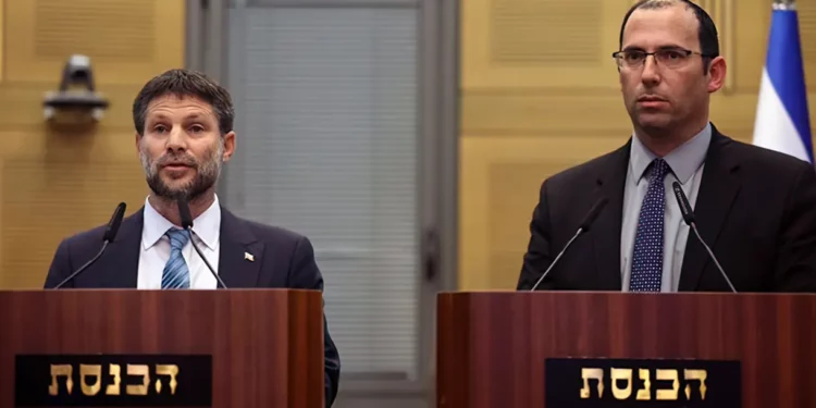 Partido Sionista Religioso se opone a congelar reforma judicial