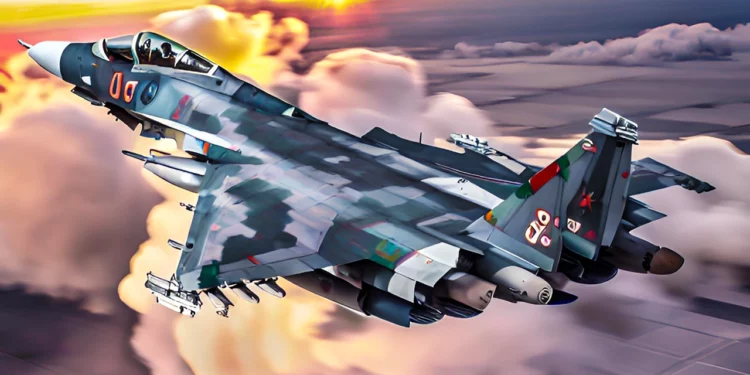 Su-57 ruso derriba cazas Su-27 y Su-24 ucranianos