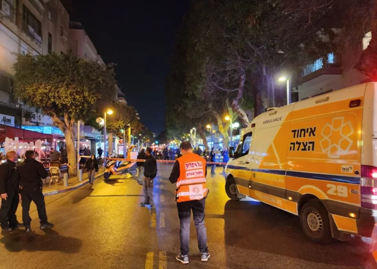 Tres heridos en un tiroteo terrorista en el centro de Tel Aviv