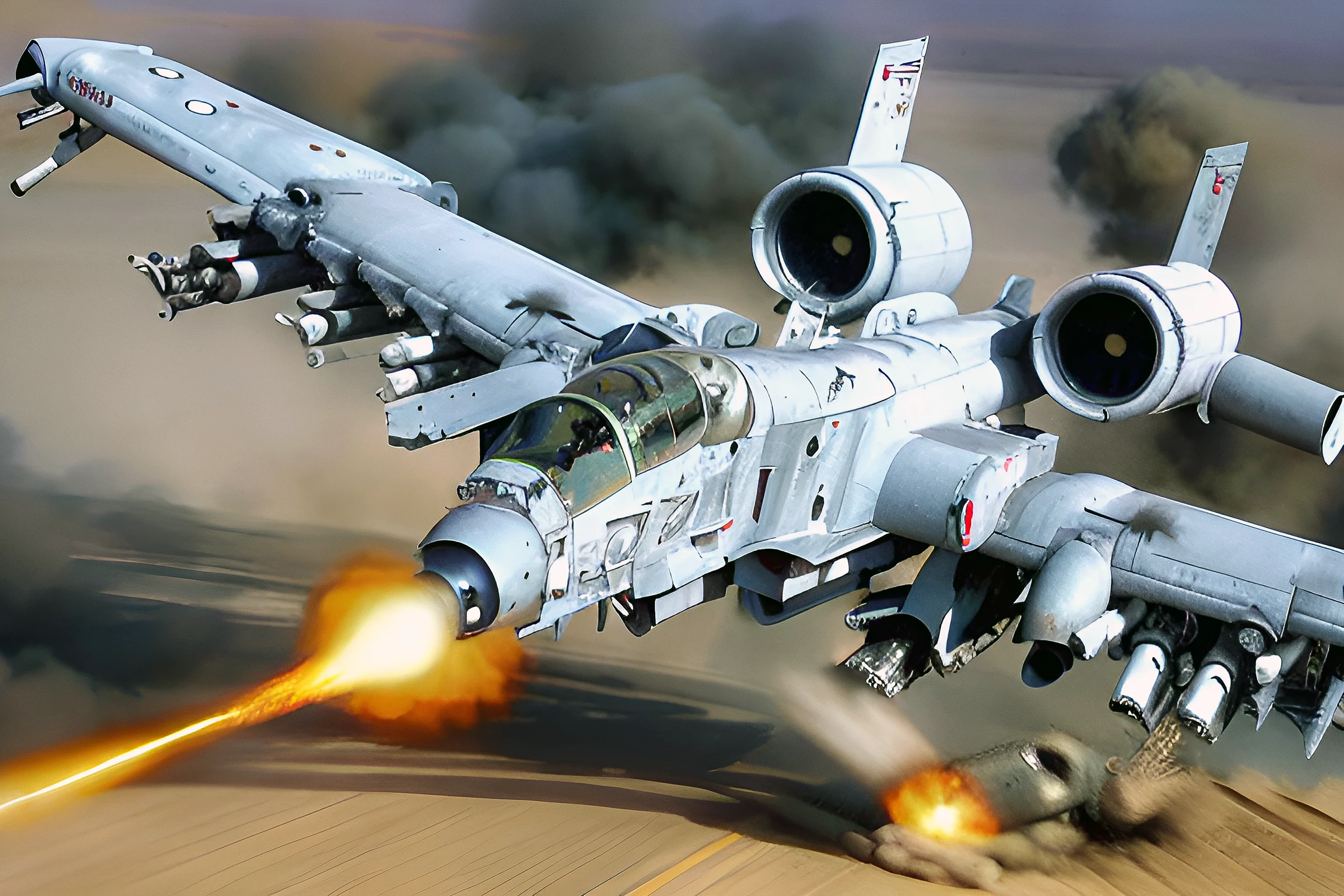 A-10 Thunderbolt II: Un titán envejecido en el Oriente Medio
