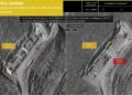 Imágenes satelitales revelan el alcance del ataque aéreo israelí en Siria