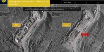 Imágenes satelitales revelan el alcance del ataque aéreo israelí en Siria