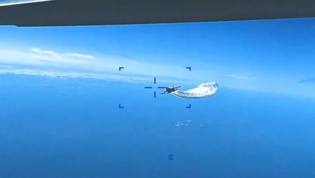 El Pentágono publica vídeo del incidente del dron en el Mar Negro