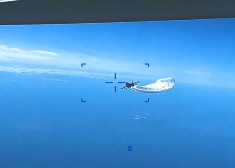 Pentagon publishes video of drone incident in Black Sea