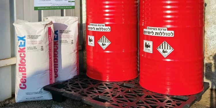 En Israel comienza la recolección de baterías de ion-litio para su reciclaje