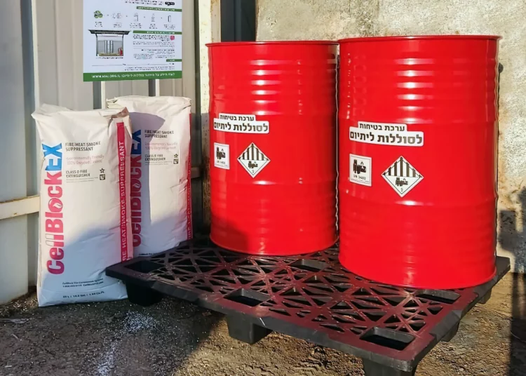 En Israel comienza la recolección de baterías de ion-litio para su reciclaje