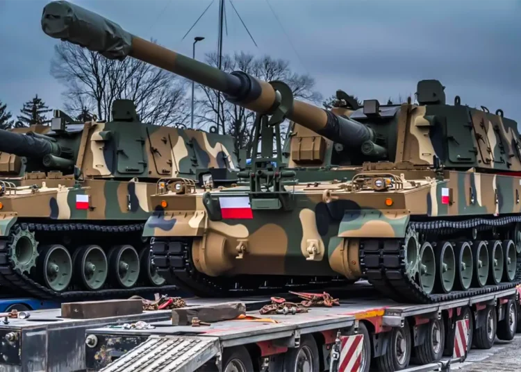 El Ejército polaco recibe 12 obuses autopropulsados K9 Thunder adicionales