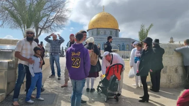 Purim en el Monte del Templo: Récord de visitantes judíos este año
