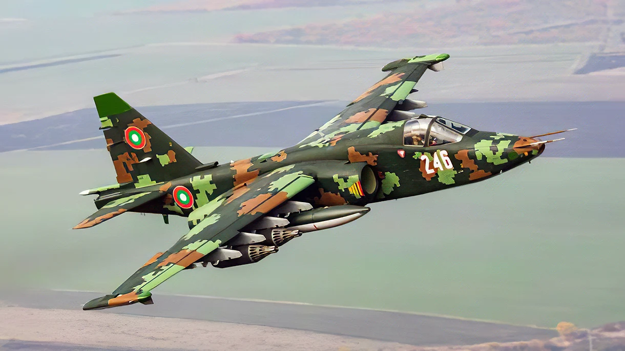 Macedonia del Norte envió cuatro cazas Su-25 Grach a Ucrania