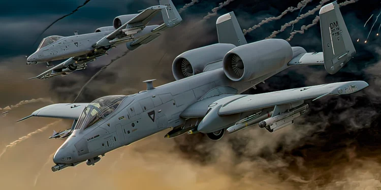 La legendaria aeronave A-10 Thunderbolt II comienza su despedida