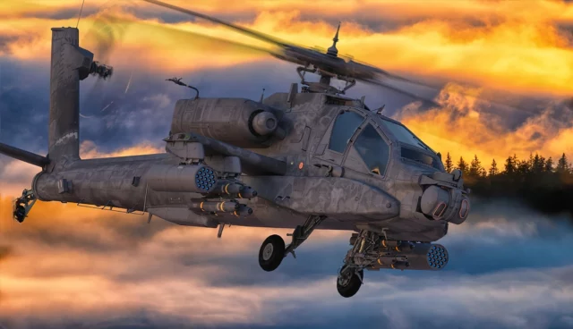 El helicóptero AH-64 Apache rompió todas las reglas